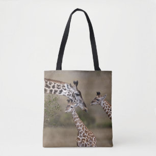 Maasai Giraffe (Giraffe Tippelskirchi) Tote Bag