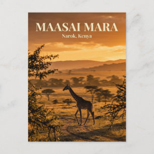 Maasai Mara, Narok, Narok County Postcard