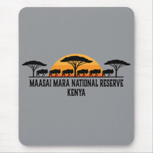 Maasai Mara National Reserve Kenya Mouse Mat