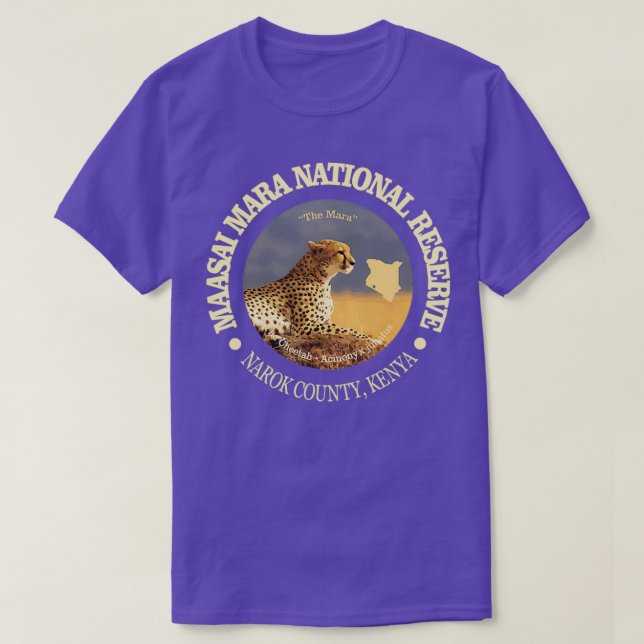 Maasai Mara National Reserve NP T-Shirt (Design Front)
