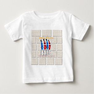 Maasai Morans Christian Art Print Baby T-Shirt