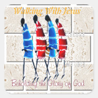 Maasai Morans Christian Art Print