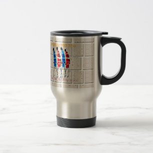 Maasai Morans Christian Art Print Travel Mug
