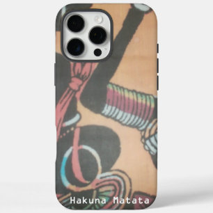 Maasai Tradition and Culture Pattern Art Design iPhone 16 Pro Max Case