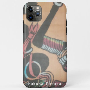 Maasai Tradition and Culture Pattern Art Design iPhone 11 Pro Max Case