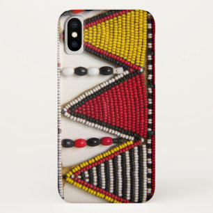 Maasai Tribal Beadwork iPhone X Case