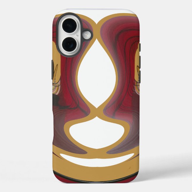Maasai Tribal Whirl Art Print Case-Mate iPhone Case (Back)