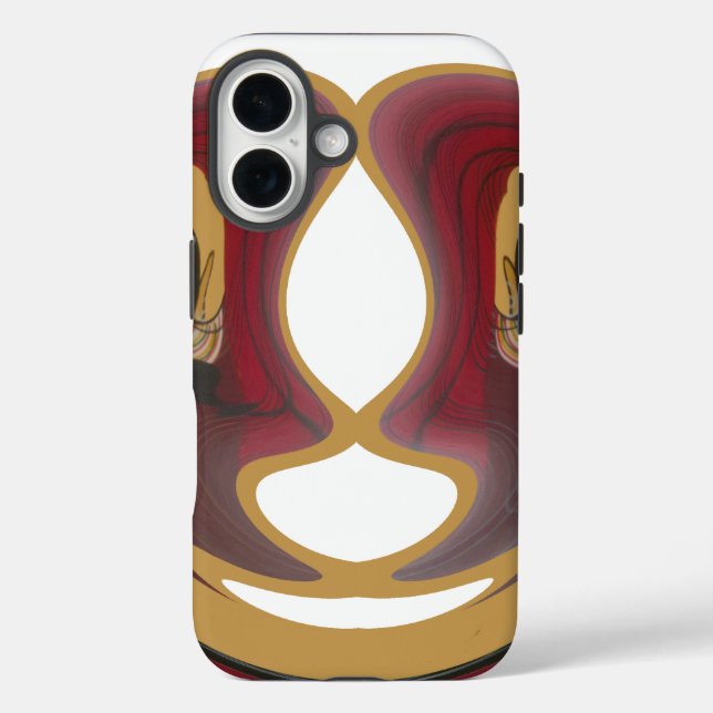 Maasai Tribal Whirl Art Print Case-Mate iPhone Case (Back)
