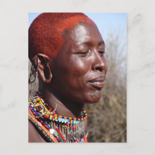 Maasai Warrior-2 Postcard
