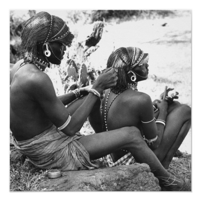 Maasai Warriors photo Poster (Front)