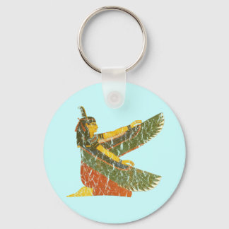 Maat kneeling key ring
