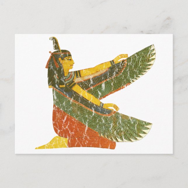 Maat kneeling postcard (Front)