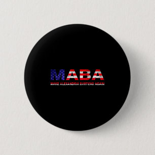 Maba Make Aoc Andria Ocasio-cortez Bartend Again U 6 Cm Round Badge