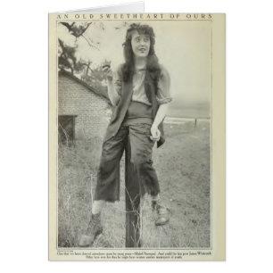 Mabel Normand 1917 production photography