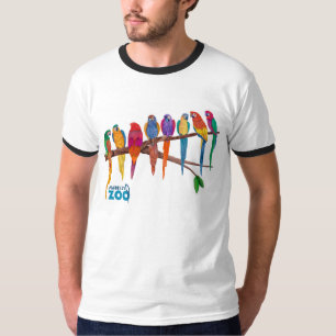 Mabell's Zoo Animals, The Parrots T-Shirt