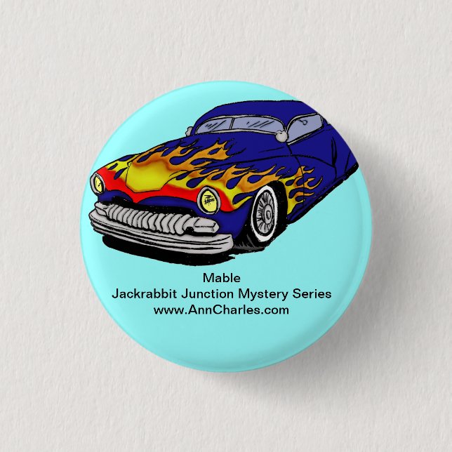 Mable from the Jackrabbit Junction Series 3 Cm Round Badge (Front)