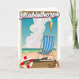 Mablethorpe Holiday poster Card