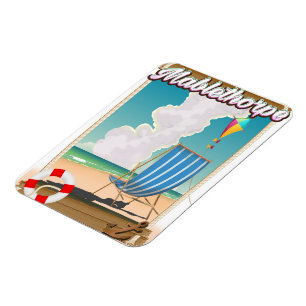 Mablethorpe Holiday poster Magnet
