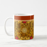 Mabon Oak Leaves Coffee Mug