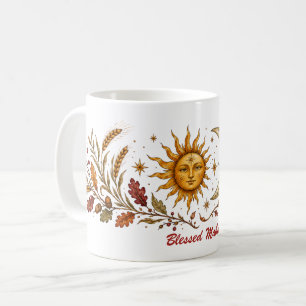 Mabon Sun and Moon Autumn Equinox Mug