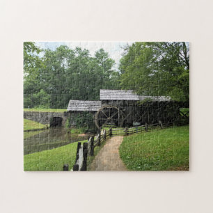 Mabry Mill, Virginia Jigsaw Puzzle