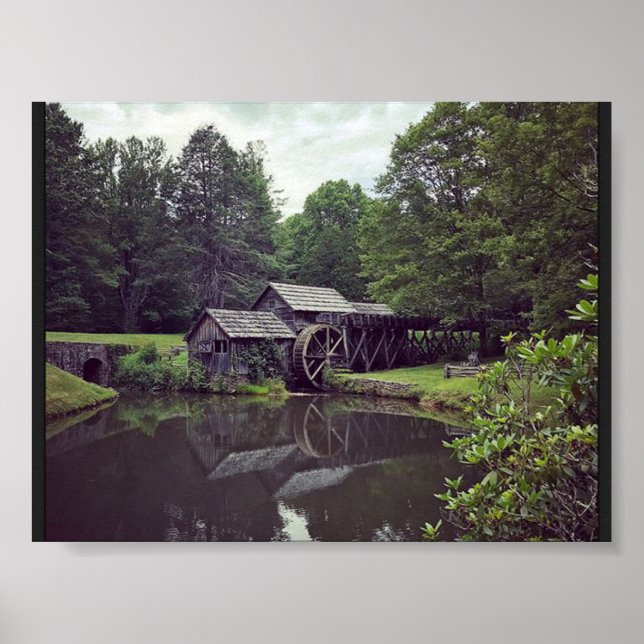 Mabry Mill, Virginia Poster (Front)