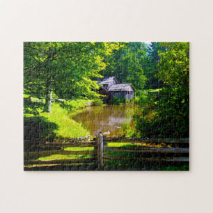 Mabry Mills Virginia. Jigsaw Puzzle