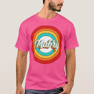 Mabry Name Shirt Vintage Mabry Circle