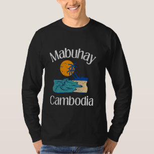 Mabuhay Cambodia Philippines Greeting Tagalog Pino T-Shirt