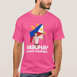 Mabuhay Salamat Philippines Pilipinas Proud Filipi T-Shirt