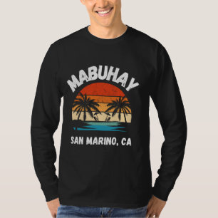 Mabuhay San Marino Proud Filipino Pinoy T-Shirt