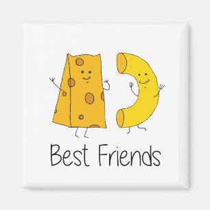 Mac and Cheese Best Friends Magnet