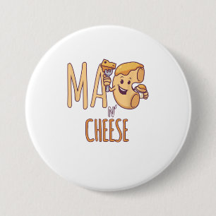 Mac and Cheese Food Lover 7.5 Cm Round Badge