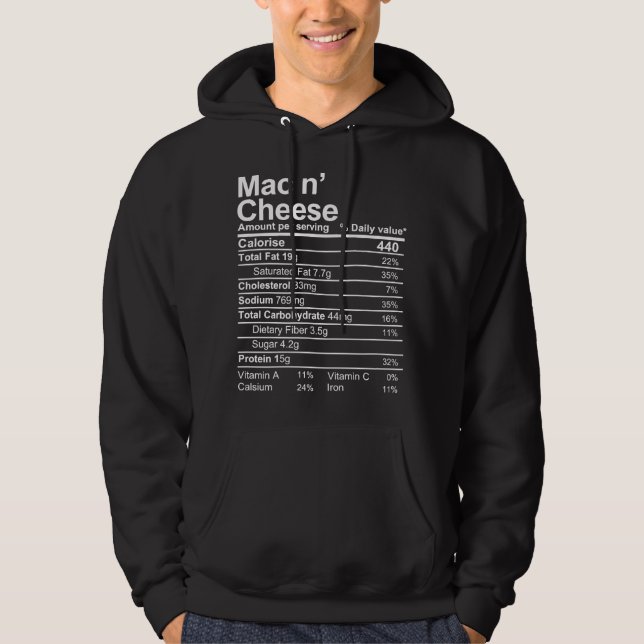 Mac and Cheese Hoodie (Front)