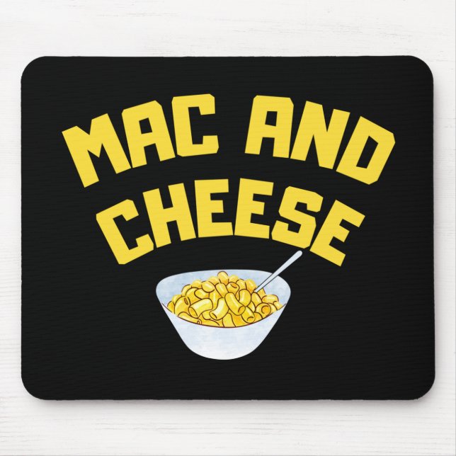 Mac And Cheese| Macaroni And Cheese Mouse Mat (Front)