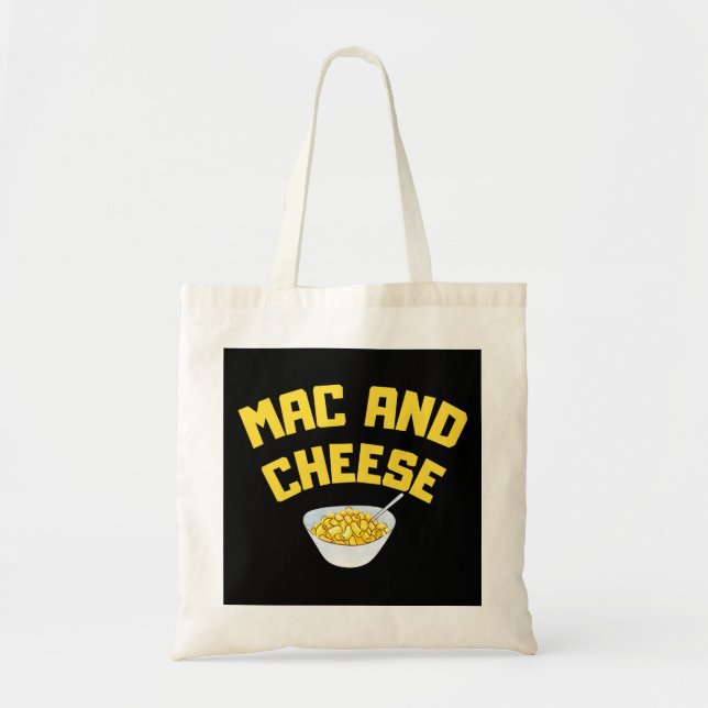 Mac And Cheese| Macaroni And Cheese Tote Bag (Front)
