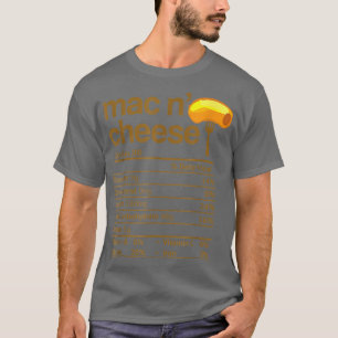 'Mac and Cheese Nutrition Funny Thanksgiving 'Mac  T-Shirt