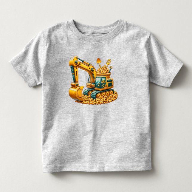 Mac and cheese time toddler T-Shirt (Front)