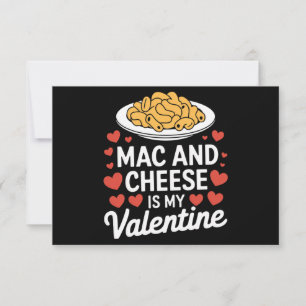 Mac And Cheese Valentine Mac n Cheese Lover Gift Thank You Card