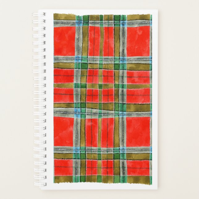 MAC BAIN TARTAN 5.5x8.5 Planner / Calendar (Front)