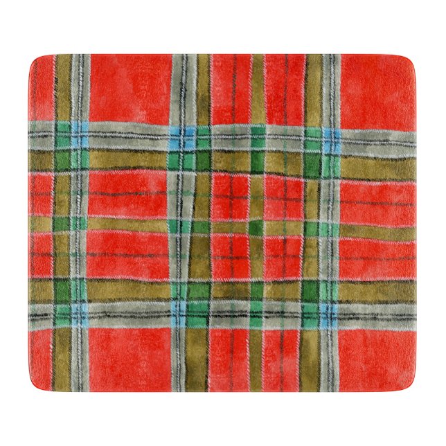MAC BAIN TARTAN 6x7 Cutting Board (Front)