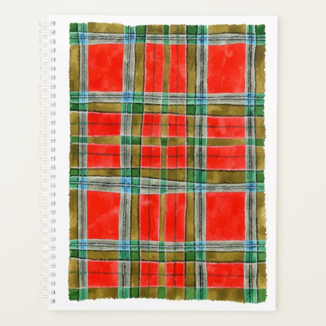 MAC BAIN TARTAN 8.5x11 Planner / Calendar (Front)