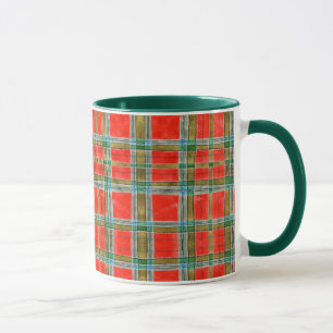 MAC BAIN TARTAN Hunter Green Combo Mug
