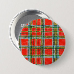 MAC BAIN TARTAN Round Button