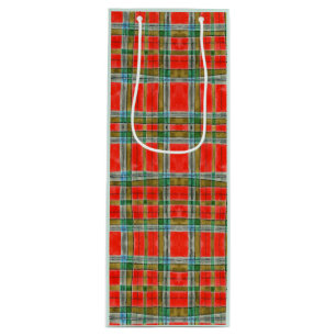 MAC BAIN TARTAN Wine Gift Bag