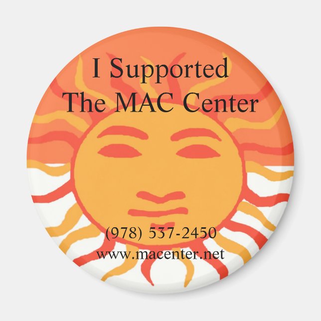 MAC Centre Magnet (Front)
