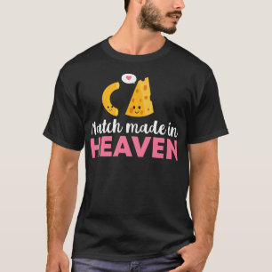 Mac & Cheese Cute Couple BFF Best Friend Costume T-Shirt