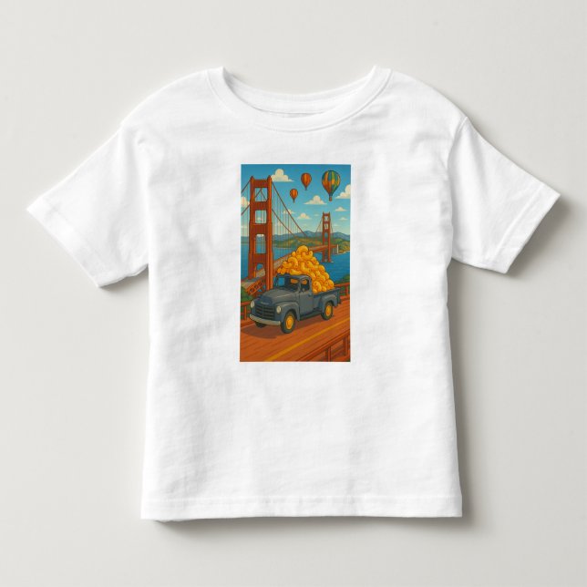 mac & cheese for 4t toddler T-Shirt (Front)