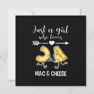 Mac & Cheese Shirt Funny Mac and Cheese Lover Gift Invitation