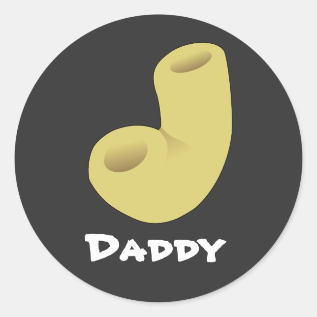 Mac Daddy Classic Round Sticker (Front)